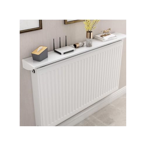 NJDQFA Heizkörperregal, kein Bohren erforderlich, schwebende Heizkörperabdeckung mit Ständer, Lagerregal mit Stoffbezug, geeignet für Büro, Schlafzimmer, Wohnzimmer,Cloth Cover,E 60cm/23.6″ von NJDQFA