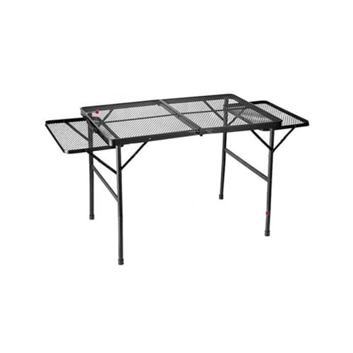 NJDQFA Tragbare Klappbarer Campingtisch,Grill Tisch Beistelltisch Mit Tragetasche,Höhenverstellbarer Campingtisch Faltbar Mit Metallgitterplatte,B,90 * 60CM/35.4 * 23.6" NJDQFA Tragbare Klappbarer Campingtisch,Grill Tisch Beistelltisch Mit Tragetasche,Höhenverstellbarer Campingtisch Faltbar Mit Metallgitterplatte,B,90 * 60CM/35.4 * 23.6" von NJDQFA