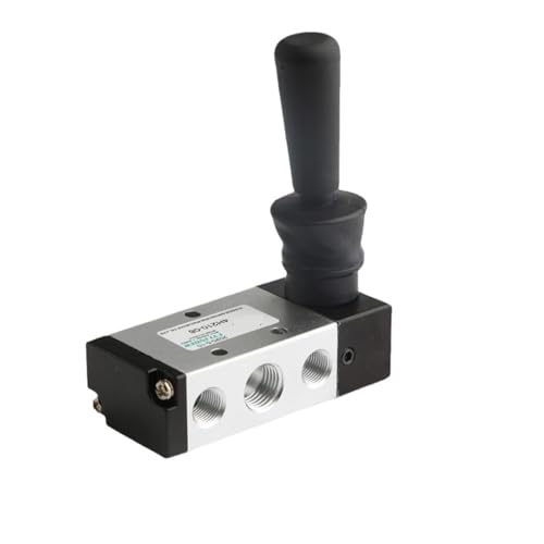 Type 4H210-08 4H310-10 Cylinder manual control valve Pneumatic two-position five-way reversing valve(12pcs 4H210-08,With 10mm fittings) von NJFTVEEFI