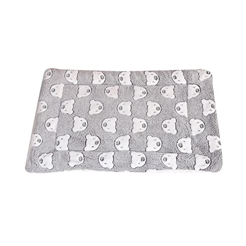 NJGRAE Hundebett Katzenbett Flauschig Hundekissen Warm für Hundedecke Pet-Fuschy-Mattenpolster Vliesdecke und schlafen Weichkatzen dicken Heimtierdecke (YLT6-B, 30x40cm) von NJGRAE