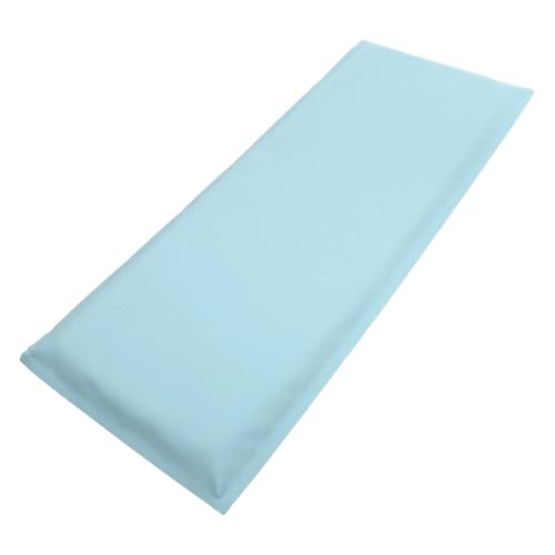 NJIEzhao Bettkopfteil 50CM * 20CM Applique Antikollisions-Wandaufkleber Kind Panel gepolstert PVC gepolstert Tier Paste(Blue) von NJIEzhao
