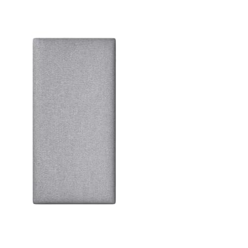 NJIEzhao Bettkopfteil Tatami-Polsterwandverkleidung, Leinen, 3D-Aufkleber, selbstklebend, kollisionssicher, Nachttisch-Kopfteil, Kinderzimmer-Rückenlehne(Color4,30X60CM) von NJIEzhao