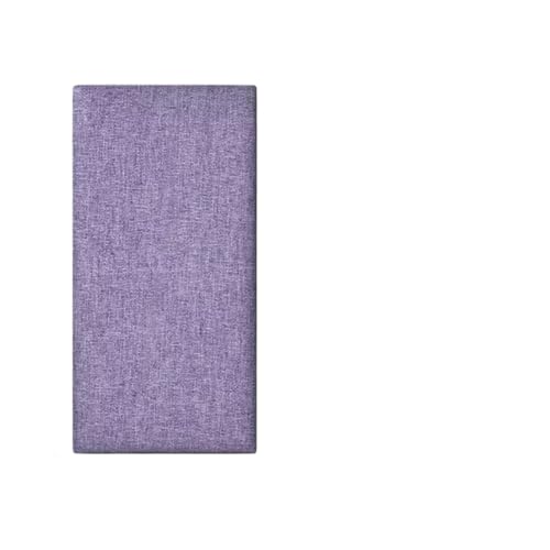 NJIEzhao Bettkopfteil Tatami-Polsterwandverkleidung, Leinen, 3D-Aufkleber, selbstklebend, kollisionssicher, Nachttisch-Kopfteil, Kinderzimmer-Rückenlehne(Color5,30X60CM) von NJIEzhao
