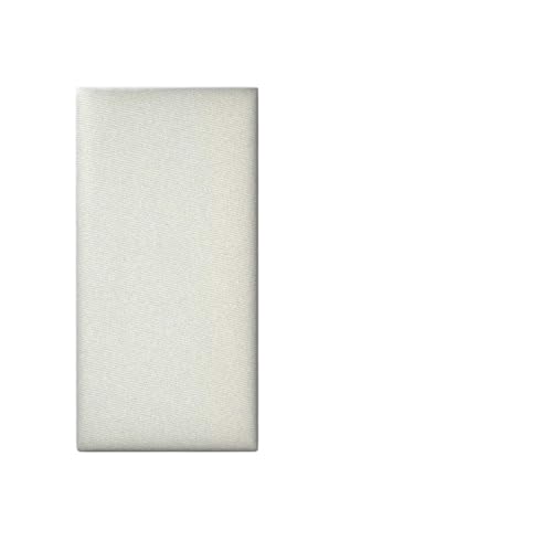 NJIEzhao Bettkopfteil Tatami-Polsterwandverkleidung, Leinen, 3D-Aufkleber, selbstklebend, kollisionssicher, Nachttisch-Kopfteil, Kinderzimmer-Rückenlehne(Color7,20X20CM) von NJIEzhao