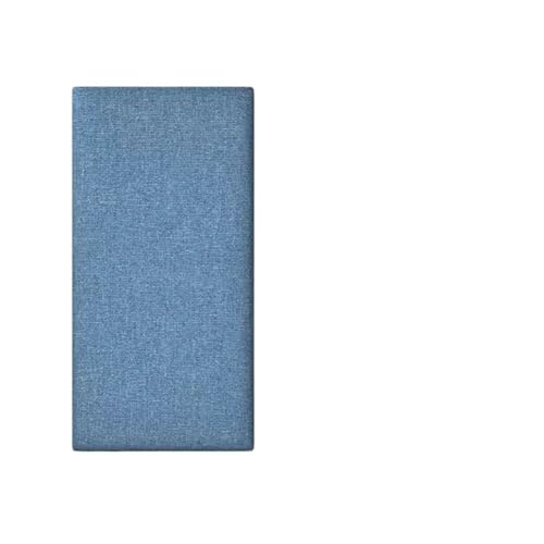 NJIEzhao Bettkopfteil Tatami-Polsterwandverkleidung, Leinen, 3D-Aufkleber, selbstklebend, kollisionssicher, Nachttisch-Kopfteil, Kinderzimmer-Rückenlehne(Color8,Type 7) von NJIEzhao