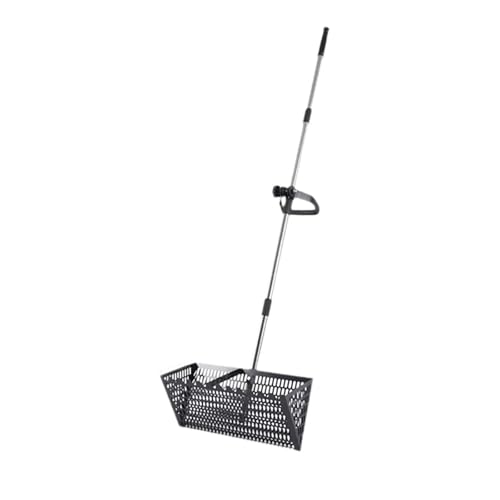 Sandflöhe Rechen Sandflöhe Rechen Sieben Multifunktionale Einfache Reinigung Premium Teleskop Griff Strand Sieb Tiefe Schaufel(Type 2) von NJIEzhao