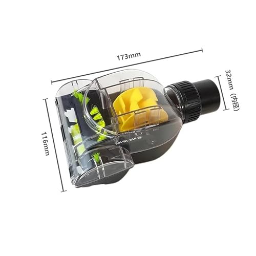 32 Mm Oder 35 Mm Staubsauger, Kompatibel Mit Turbo, Bürstenstaubsauger, Bürstenkopf, Reinigung Von Böden, Sofas Und Teppichen Zu Hause, Kompatibel Mit Turbo, Bürsten-Tiefenreinigungswerkzeug(32mm) von NJIRGOXS