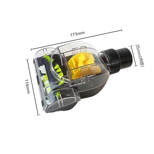 32 Mm Oder 35 Mm Staubsauger, Kompatibel Mit Turbo, Bürstenstaubsauger, Bürstenkopf, Reinigung Von Böden, Sofas Und Teppichen Zu Hause, Kompatibel Mit Turbo, Bürsten-Tiefenreinigungswerkzeug(35mm) von NJIRGOXS