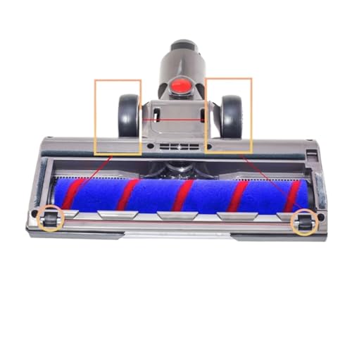 Direktantriebs-Reinigungskopf, Kompatibel Mit Dyson, V7 V8 V10 V11 V15 Staubsauger for Kurzflorige Teppiche Und Hartböden Direktantriebs-Reinigungskopf, Kompatibel Mit Dyson, V7 V8 V10 V11 V15 Staubsauger for Kurzflorige Teppiche Und Hartböden von NJIRGOXS