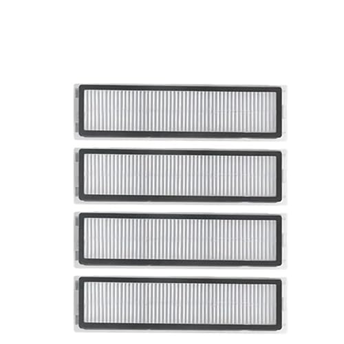 Kompatibel Mit Dreame, D9 / D9 LDS Roboter-Staubsauger, Rollen-Seitenbürste, Moppfilter, Wassertank, Ersatzteilzubehör(4pcs) von NJIRGOXS
