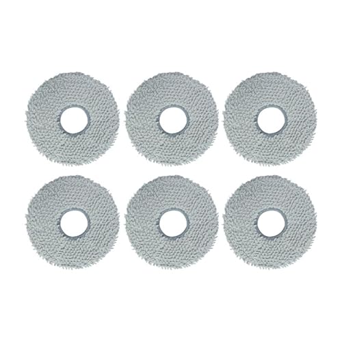 Kompatibel Mit Ecovacs Deebot, X2 X2 Pro DEX86 Roboter-Staubsauger, Ersatzteil-Zubehör, Wischtuch, Lappen(6PCS) von NJIRGOXS