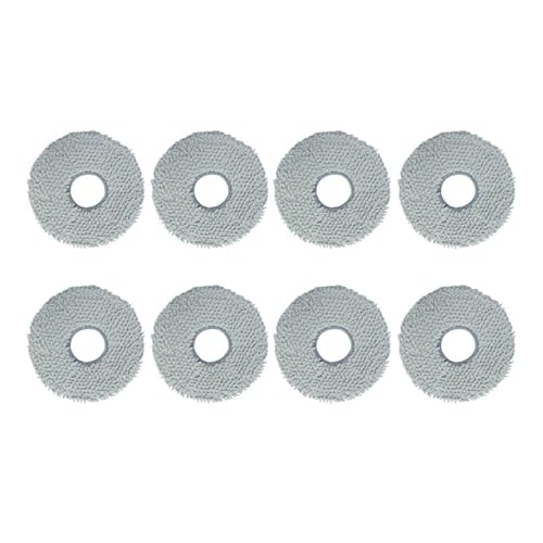 Kompatibel Mit Ecovacs Deebot, X2 X2 Pro DEX86 Roboter-Staubsauger, Ersatzteil-Zubehör, Wischtuch, Lappen(8PCS) von NJIRGOXS