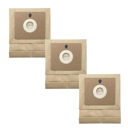Kompatibel Mit Electrolux, Kompatibel Mit Philips, Kompatibel Mit Sharp, Kompatibel Mit Samsung, Papierstaubbeutel for Staubsauger, 110 Mm X 100 Mm, Ersatz for Haushaltsgeräte(3pcs) von NJIRGOXS