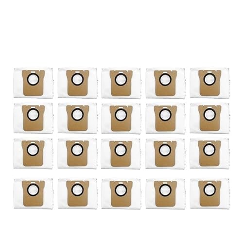 Kompatibel Mit Xiaomi, Roboterstaubsauger X20+ / X20 Plus, Ersatzteile, Zubehör, Hauptrolle, Seitenbürste, Hepa-Filter, Wischtuch, Staubbeutel(18) von NJIRGOXS