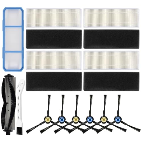 NJIRGOXS A13I Ersatzzubehör-Set, Kompatibel Mit ILife, A7 A9S V8 V8S X750 X785 X800 V80, Kompatibel Mit Silvercrest, SSR1 Ssra1 Staubsaugerroboter NJIRGOXS A13I Ersatzzubehör-Set, Kompatibel Mit ILife, A7 A9S V8 V8S X750 X785 X800 V80, Kompatibel Mit Silvercrest, SSR1 Ssra1 Staubsaugerroboter von NJIRGOXS