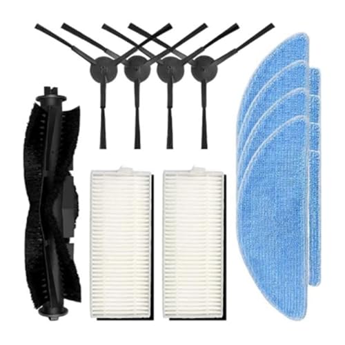 NJIRGOXS Kompatibel Mit Lubluelu, SG60 / SL60 / SL60D / SL61, Kompatibel Mit Tikom, L9000 Roboterstaubsaugerzubehör, Rollenseitenbürste, Hepa-Filter, Wischtuch_A66K NJIRGOXS Kompatibel Mit Lubluelu, SG60 / SL60 / SL60D / SL61, Kompatibel Mit Tikom, L9000 Roboterstaubsaugerzubehör, Rollenseitenbürste, Hepa-Filter, Wischtuch_A66K von NJIRGOXS