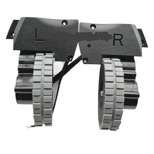 NJIRGOXS Radmotorbaugruppe for Roboterstaubsauger, Kompatibel Mit ILIFE, A10, A10S, L100, A80 Plus, Ersatzteile for Roboterstaubsauger, Räder, Motorersatz(R+L) von NJIRGOXS