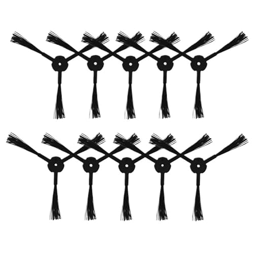 NJIRGOXS Seitenbürste, Kompatibel Mit ILIFE, V3 V3S V5 V5 Pro V5s V5s Pro A6 A4 A4s V50 V55 X5 Staubsauger-Ersatzzubehör Ersatzteile(10 pcs) von NJIRGOXS