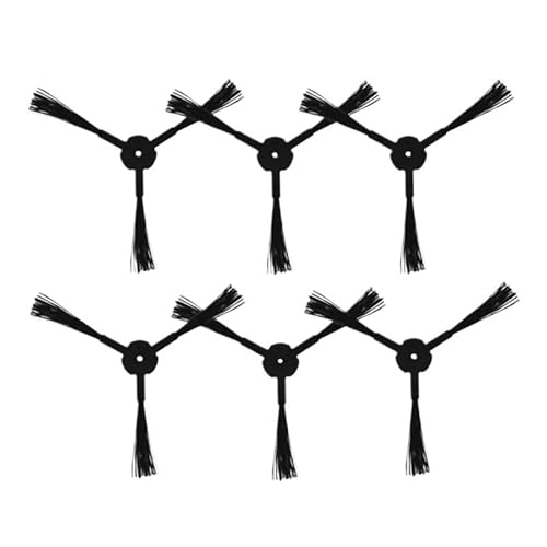 NJIRGOXS Seitenbürste, Kompatibel Mit ILIFE, V3 V3S V5 V5 Pro V5s V5s Pro A6 A4 A4s V50 V55 X5 Staubsauger-Ersatzzubehör Ersatzteile(6pcs.) von NJIRGOXS