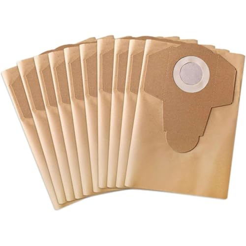 Staubsaugerbeutel, Kompatibel Mit Einhell, 20 L/15 L/30 L Nass- Und Trockensauger, TC-VC 1820 S, TE-VC 2340 SA, INOX 1250S,(10PCS) von NJIRGOXS
