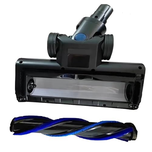 Zubehör Bodenbürstenkopf Hauptbürsten Rollen Ersatzteile, Kompatibel for Proscenic, P10 Pro Handstaubsauger(Brush with Roller) von NJIRGOXS