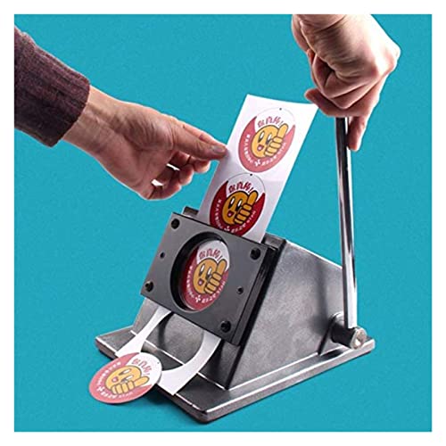 Grafik-Lochstanze Papier-Grafik-Lochstanze Multi Sheets Stack Cutter Button Für Anfänger(75mm) von NJJIHUI