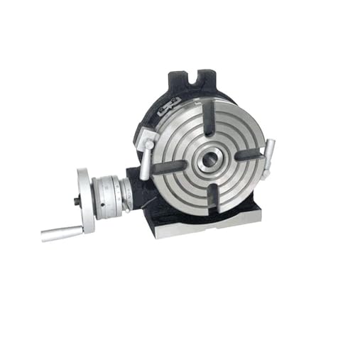 HV6 Durchmesser 150 mm Vertikale und horizontale Doppelzweck-Fräsmaschine Horizontaler vertikaler Drehtisch Hohe Präzision Für Anfänger von NJJIHUI