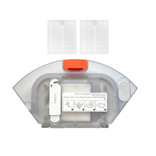 2-in-1-Wassertank-Staubbox, Kompatibel Mit Xiaomi, E10 E12 B112 Roboter-Staubsauger-Ersatzteile(1set) von NJLWARPBG
