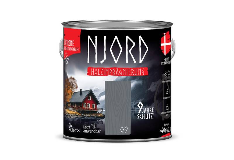 NJORD Holzgrundierung NJORD Holzimpragnierung (09) Vulkanischer Strand - 2,5L von NJORD