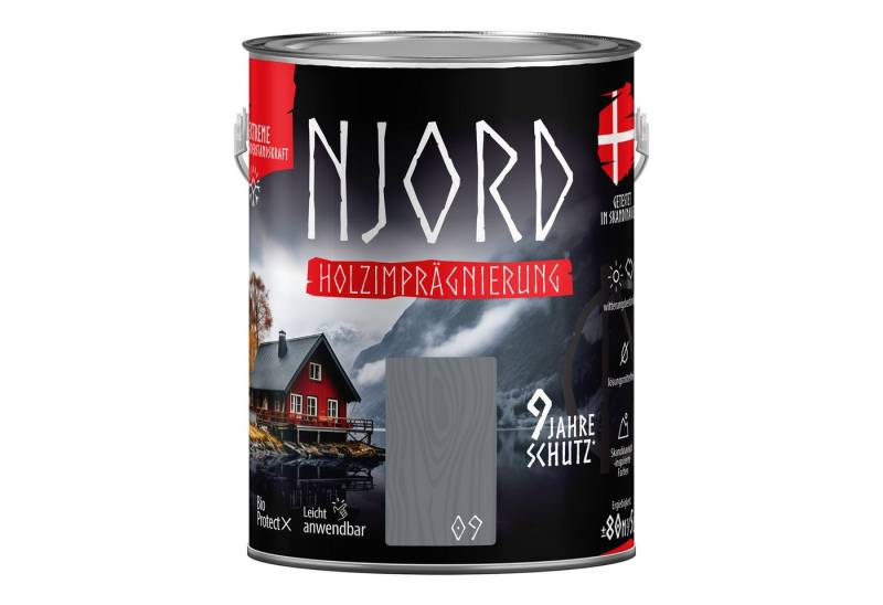 NJORD Holzgrundierung NJORD Holzimpragnierung (09) Vulkanischer Strand - 5L von NJORD