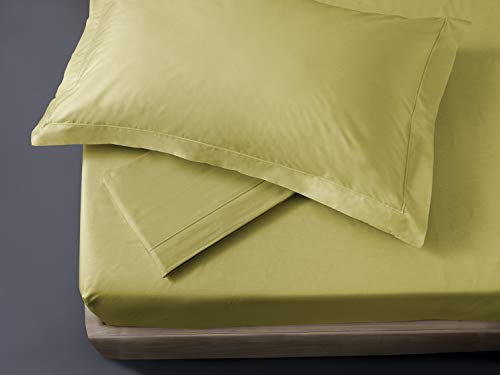 NK HOME ENNEKAPPA1876 COLOR Bettwäscheset für Einzelbett LETTO SINGOLO Giallo Ocra von NK HOME ENNEKAPPA1876 COLOR