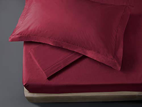 NK HOME ENNEKAPPA1876 COLOR Bettwäscheset für Einzelbett LETTO SINGOLO Rosso Scarlatto von NK HOME ENNEKAPPA1876 COLOR