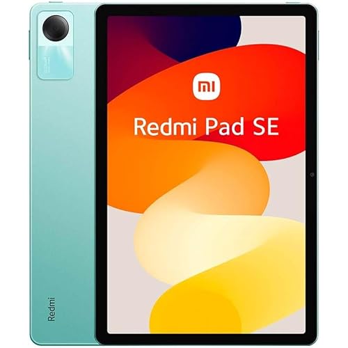 NK Redmi Pad SE Tablet, WiFi, 27,9 cm (11 Zoll) Display, 4 GB/128 GB, FHD+, Bildwiederholrate 90 Hz, Akku 8000 mAh, Grün von NK
