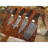 Handgemachte Damaskus Stahl Koch Messer Set Geschenk Für Schwester Bruder Etsy Beste Produkt Antike Jahrestagsgeschenk von NKAntiquesShop