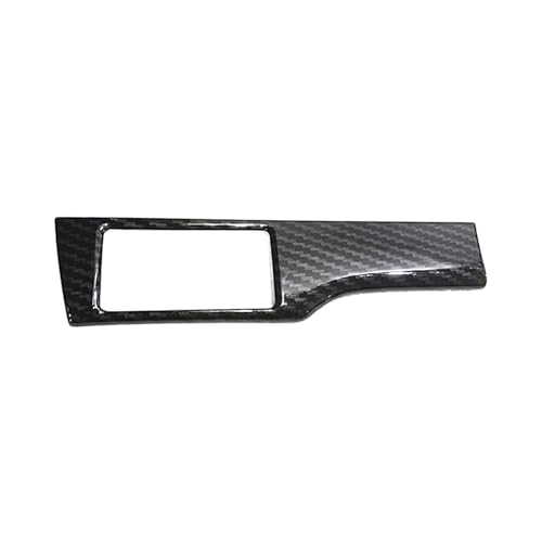 NKCVEZBW Kohlefaser-Styling, Auto-ABS-Scheinwerferschalter-Knopfabdeckung, Dekoration, kompatibel mit Honda Civic X 2016 2017 2018 2019 2020 2021 LHD von NKCVEZBW