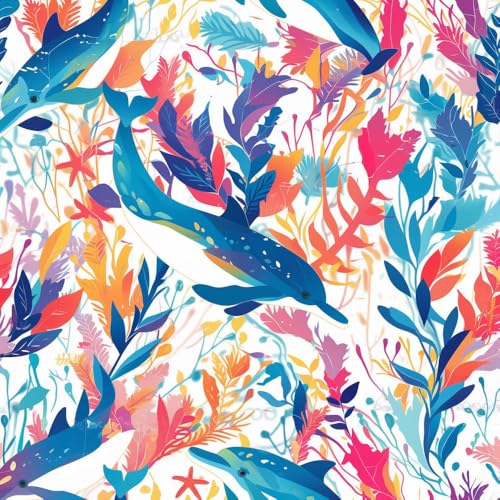 Aquarell Delphin Kontaktpapier 45cm x 300cm Abziehen und aufkleben Meeresboden Meer Delphin Seetang Koralle Tapete selbstklebend Wandpapier für Schrank Regal Liner Zimmer Wände Abdeckung dekorativ Aquarell Delphin Kontaktpapier 45cm x 300cm Abziehen und aufkleben Meeresboden Meer Delphin Seetang Koralle Tapete selbstklebend Wandpapier für Schrank Regal Liner Zimmer Wände Abdeckung dekorativ von NKDYVB