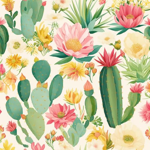 NKDYVB Boho Aquarell Kaktus Abziehen und Aufkleben der Tapete, selbstklebend, entfernbar Wüstenpflanzen Kontaktpapier für dekorative Schlafzimmer- und Heimwände 45cm x 300cm NKDYVB Boho Aquarell Kaktus Abziehen und Aufkleben der Tapete, selbstklebend, entfernbar Wüstenpflanzen Kontaktpapier für dekorative Schlafzimmer- und Heimwände 45cm x 300cm von NKDYVB