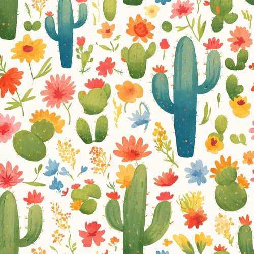 NKDYVB Boho Aquarell Kaktus Abziehen und Aufkleben der Tapete, selbstklebend, entfernbar Wüstenpflanzen Kontaktpapier für dekorative Schlafzimmer- und Heimwände 45cm x 300cm NKDYVB Boho Aquarell Kaktus Abziehen und Aufkleben der Tapete, selbstklebend, entfernbar Wüstenpflanzen Kontaktpapier für dekorative Schlafzimmer- und Heimwände 45cm x 300cm von NKDYVB