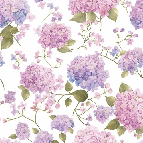 NKDYVB Boho Blumen Kontaktpapier 45cm x 1000cm Abziehen und aufkleben Lila Hortensienblüten Tapete selbstklebend Wandpapier für Schrank Regal Liner Zimmer Wände Abdeckung dekorativ NKDYVB Boho Blumen Kontaktpapier 45cm x 1000cm Abziehen und aufkleben Lila Hortensienblüten Tapete selbstklebend Wandpapier für Schrank Regal Liner Zimmer Wände Abdeckung dekorativ von NKDYVB