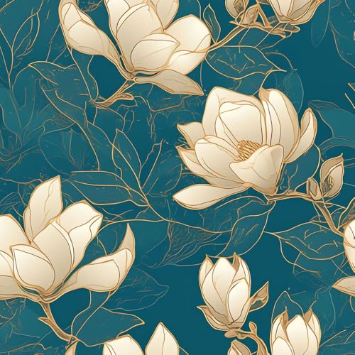 NKDYVB Goldblaue Boho Blätter Kontaktpapier 45cm x 1000cm Abziehen und aufkleben Aquarellblumen Tapete selbstklebend Wandpapier für Schrank Regal Liner Zimmer Wände Abdeckung dekorativ NKDYVB Goldblaue Boho Blätter Kontaktpapier 45cm x 1000cm Abziehen und aufkleben Aquarellblumen Tapete selbstklebend Wandpapier für Schrank Regal Liner Zimmer Wände Abdeckung dekorativ von NKDYVB