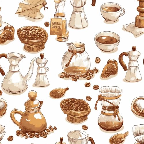 NKDYVB Kaffeebohnenmühlen Kontaktpapier 45cm x 1000cm Abziehen und aufkleben Moderne Strichzeichnung Kaffee Tapete selbstklebend Wandpapier für Schrank Regal Liner Zimmer Wände Abdeckung dekorativ NKDYVB Kaffeebohnenmühlen Kontaktpapier 45cm x 1000cm Abziehen und aufkleben Moderne Strichzeichnung Kaffee Tapete selbstklebend Wandpapier für Schrank Regal Liner Zimmer Wände Abdeckung dekorativ von NKDYVB