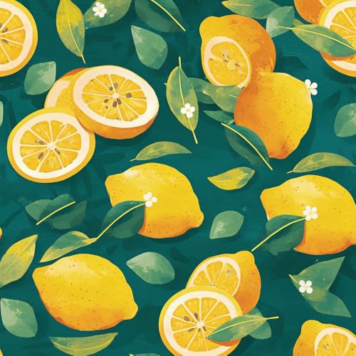 NKDYVB Obst Zitronenbaum Abziehen und Aufkleben der Tapete Vintage Zitrone Kontaktpapier für Schränke Schlafzimmer Selbstklebend Abnehmbar 45cm x 600cm NKDYVB Obst Zitronenbaum Abziehen und Aufkleben der Tapete Vintage Zitrone Kontaktpapier für Schränke Schlafzimmer Selbstklebend Abnehmbar 45cm x 600cm von NKDYVB
