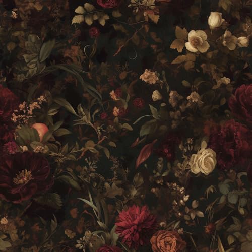 NKDYVB Pflaumenblüten Pfingstrose Kontaktpapier 45cm x 300cm Abziehen und aufkleben Dunkelschwarz Rosa Blumen Tapete selbstklebend Wandpapier für Schrank Regal Liner Zimmer Wände Abdeckung dekorativ NKDYVB Pflaumenblüten Pfingstrose Kontaktpapier 45cm x 300cm Abziehen und aufkleben Dunkelschwarz Rosa Blumen Tapete selbstklebend Wandpapier für Schrank Regal Liner Zimmer Wände Abdeckung dekorativ von NKDYVB