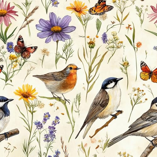 NKDYVB Vogelschmetterlinge Kontaktpapier 45cm x 300cm Abziehen und aufkleben Frühlingszweig Tapete selbstklebend Wandpapier für Schrank Regal Liner Zimmer Wände Abdeckung dekorativ NKDYVB Vogelschmetterlinge Kontaktpapier 45cm x 300cm Abziehen und aufkleben Frühlingszweig Tapete selbstklebend Wandpapier für Schrank Regal Liner Zimmer Wände Abdeckung dekorativ von NKDYVB