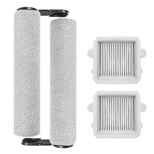 Filter Und Rollenbürste, Kompatibel Mit Roborock F25 F25 Ace F25 Alt, Nass- Und Trockenstaubsauger, 2 Bürsten von NKEWIUFC