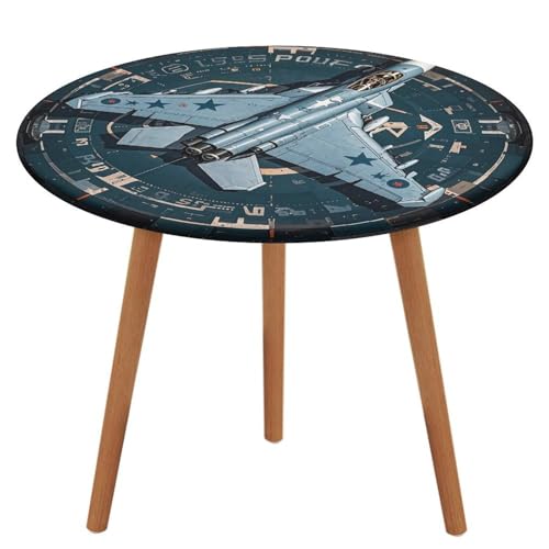 NKJJSTES Fitted Round Table Cloth Elastic Stretch Tablecloth Air Force Fighter Jet Waterproof Table Cover for Camping Indoor and Outdoor NKJJSTES Fitted Round Table Cloth Elastic Stretch Tablecloth Air Force Fighter Jet Waterproof Table Cover for Camping Indoor and Outdoor von NKJJSTES