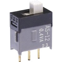AS12AP AS12AP Schiebeschalter 28 v dc/ac 0.1 a 1 x Ein/Ein 1 St. - Nkk Switches von NKK Switches