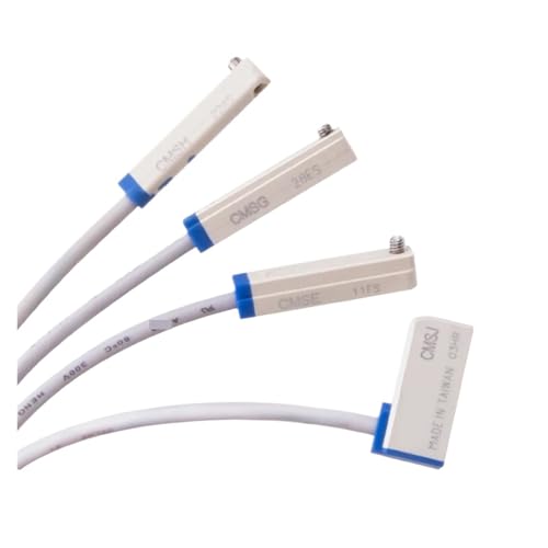 CMSG DMSE DMSH CMSJ Zweidraht-NPN-PNP-Magnet-Näherungs-Reedschalter-Zylindersensor(Yellow,5m) von NKSDSEEK