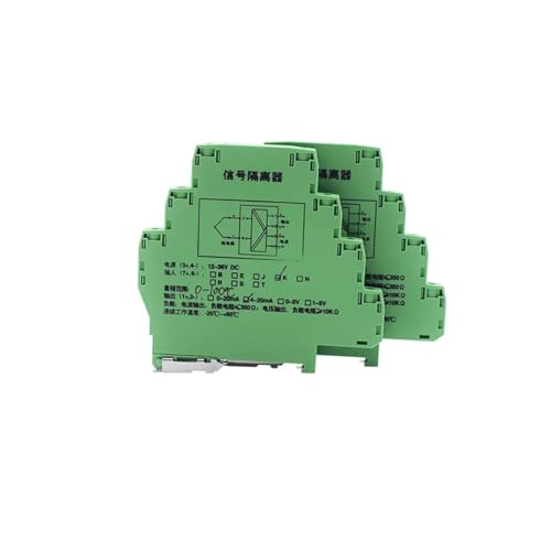 DC-Signalisolator 1 in 1 out ultradünner Sender Strom- und Spannungsisolierung 4-20 mA 0-5 V 0-10 V Ausgangsisolator Analogmodul(Input 0-10V,Output 0-20mA) von NKSDSEEK