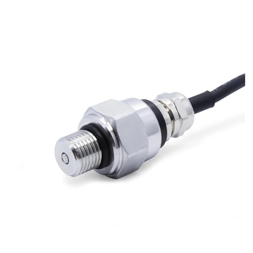 Drucksensor Transmitter Edelstahl G1/4 9-36V 4-20mA 0-25bar Wasser Kraftstoff Gas Öl Drucksensor(0-10bar) von NKSDSEEK